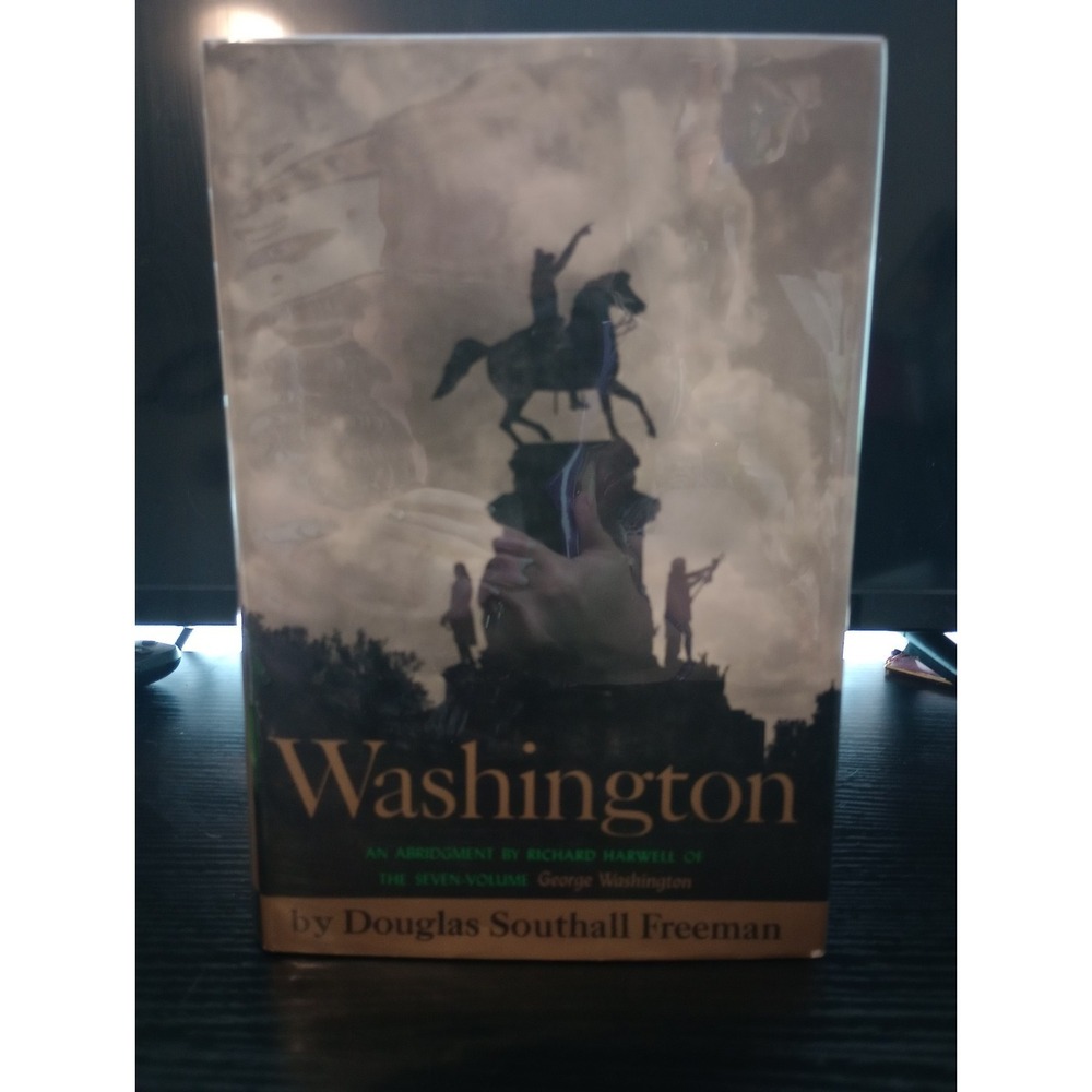 Washington Abridged Biography Richard Harwell Douglas Southall Freeman 1968 HC